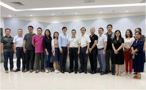 致公党广东省委会李台然副主委一行 调研青铜剑科技