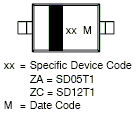 SD05 ESD保护二极管 单向 SOD-323