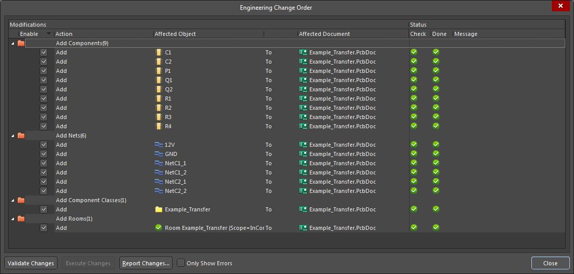 如何从Altium Designer的原理图中创建PCB布局？