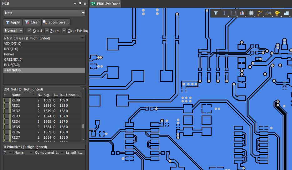 在Altium Designer PCB布局中創(chuàng)建網(wǎng)絡(luò)類 華強(qiáng)PCB