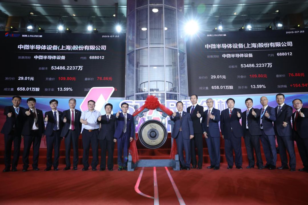 一圖讀懂中微半導體公司發展大事件