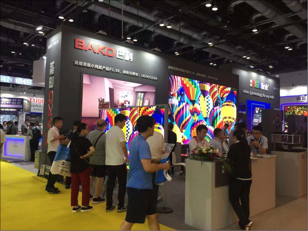 北京InfoComm China 2019隆重开幕,各种LED屏鲜丽夺目