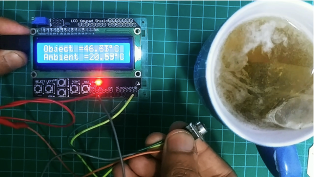 怎样用MLX90614和Arduino构建红外测...