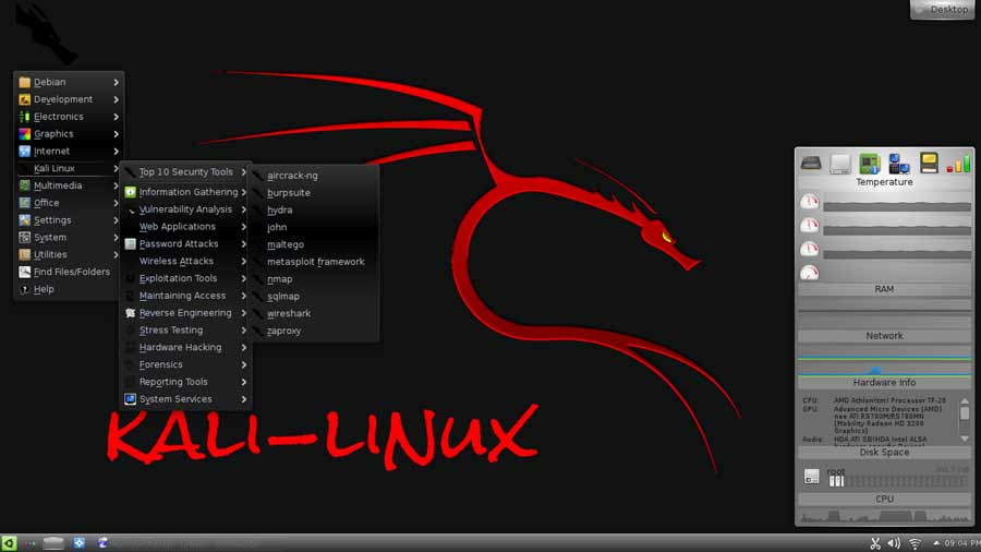 怎样安装和使用kali linux