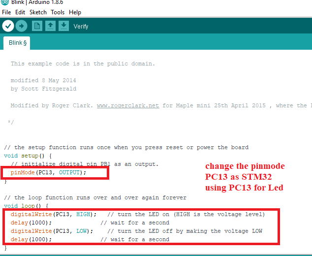 STM32F103C8T6