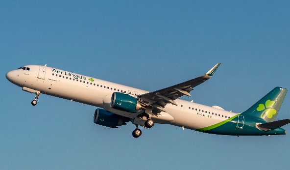 爱尔兰航空接收了空客首架远程型A321LR飞机