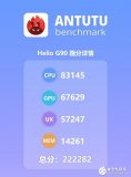 联发科HelioG90安兔兔跑分公布 略高于骁龙...