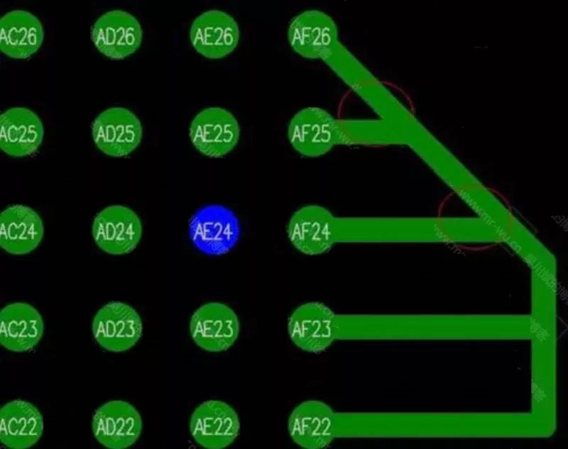 关于PCB走线角度选择的研究