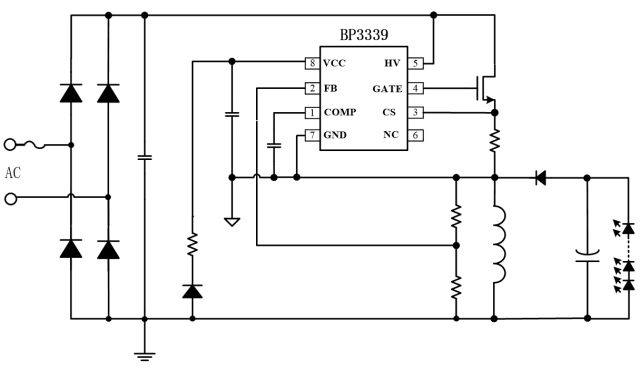 关于BP3339在中功率低谐波驱动中的作用