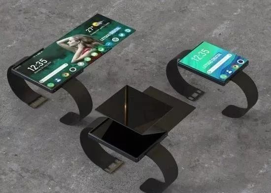 folding watch phone