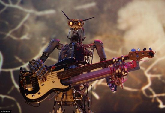 关于全球唯一机器人摇滚乐队的介绍