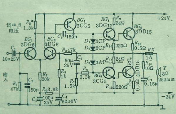 各种放大器电路之功率放大器的分析