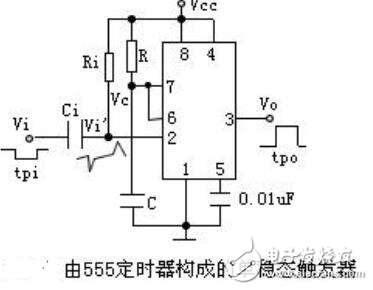 单稳态触发器有几个稳态