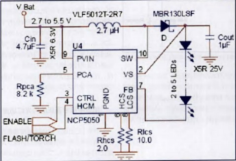 應(yīng)用于便攜式設(shè)備中的LED驅(qū)動電路的設(shè)計