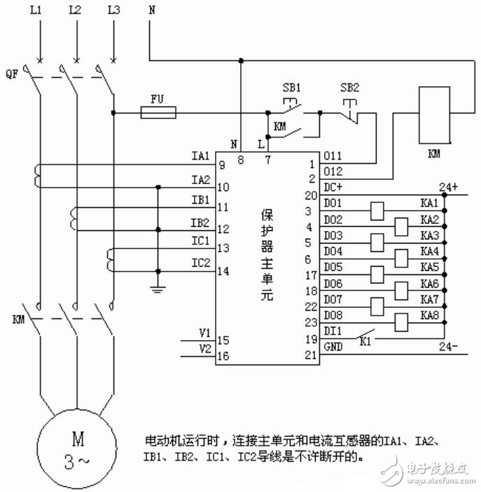 电机保护器接法视频