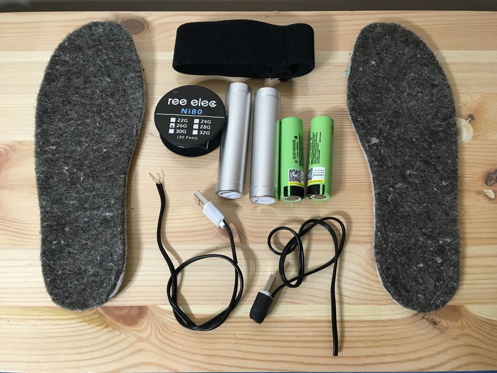 加热靴子的制作方法