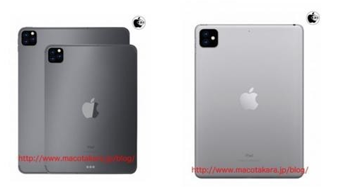 iPad Pro 2019曝光采用了浴霸式三摄设计强化了AR技术相关的功能