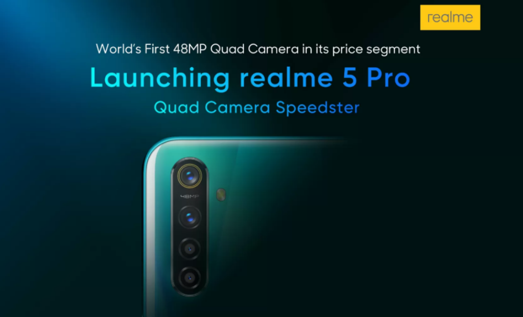 印度发布realme 5和5 Pro,搭载480...