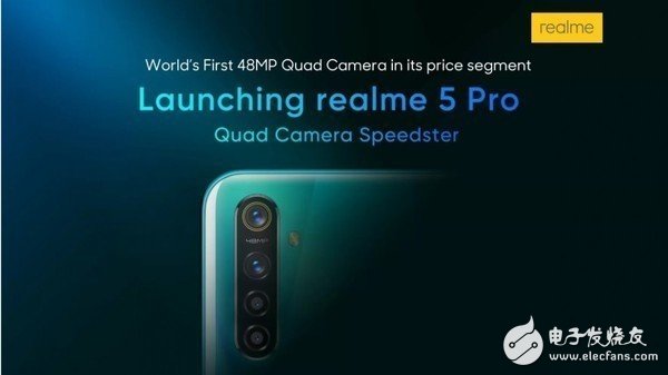 realme 5系列手机曝光配备了4800万像素的后置四摄像头共有两款机型