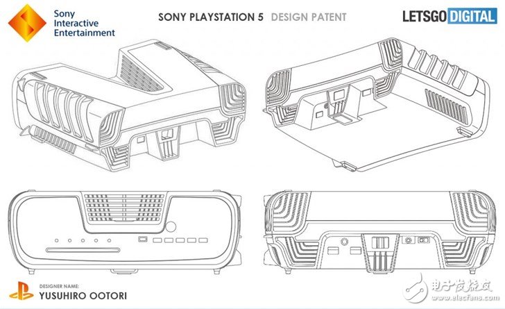 索尼PlayStation 5設備外觀專利曝光