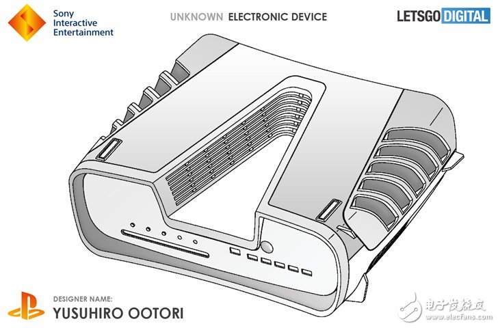 索尼PlayStation 5设备外观专利曝光