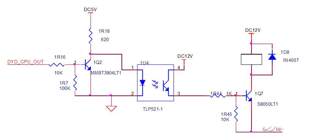 光耦繼電器的應(yīng)用電路