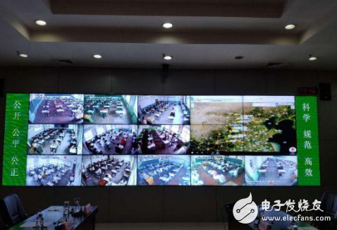 视频监控全方位监视考场 确保考试的安全、公正
