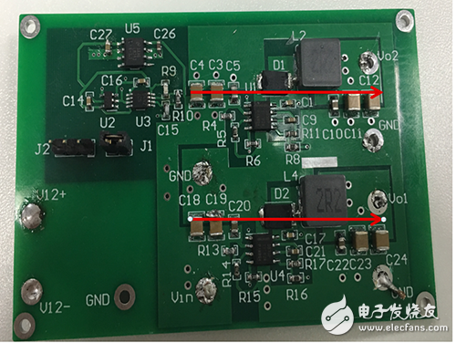 双路输出降压变换器的两种PCB布局介绍