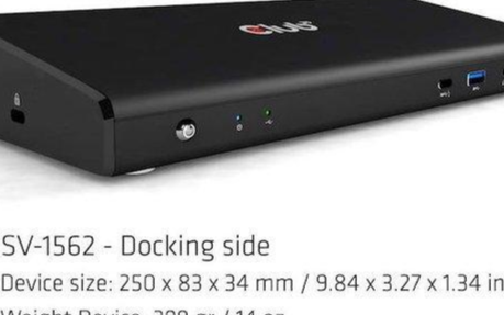 Club 3D最新推出CSV-1562 USB ...