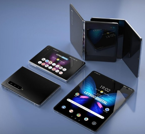 三星Galaxy Fold 2专利图曝光采用了水滴造型设计搭载六颗摄像头