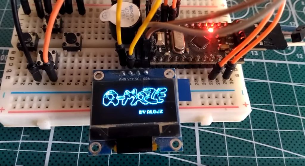 如何在Arduino上构建一个迷宫游戏