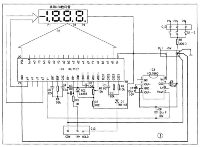 数字显示温度计是怎样来设计pcb的