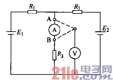 直流电压表与电流表怎么连接?