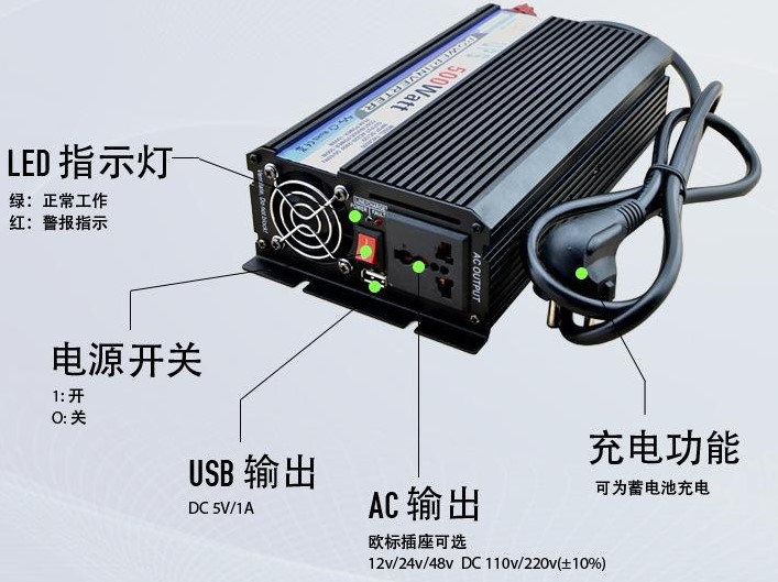逆变器的应用范围及在选择和使用时的注意事项