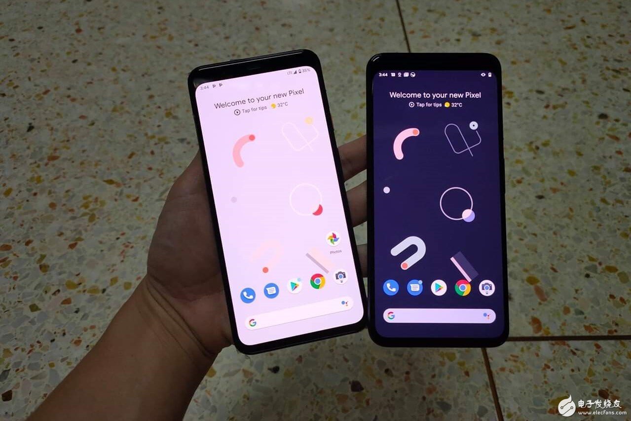 谷歌Pixel4XL疑似曝光 背面使用一块光滑的面板