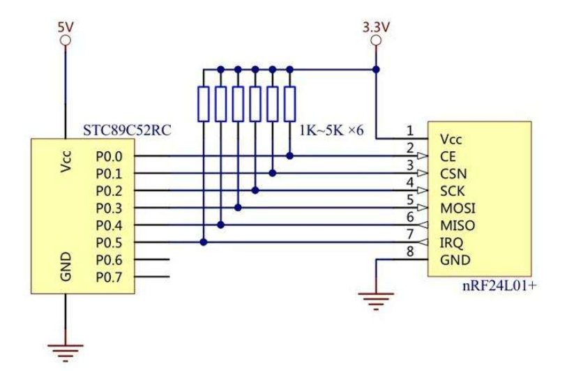 51单片机spi接口连接nrf24l01实现无线通信的程序免费下载-电子电路图