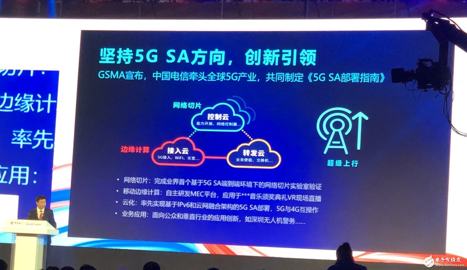 中国电信将为积极推进全球5G SA产业发展部署提供高价值的指导建议
