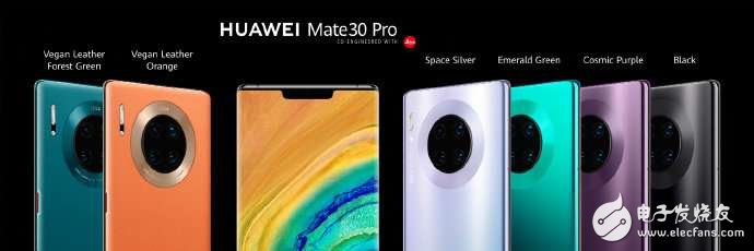华为Mate 30系列正式发布采用了4000万徕卡四摄最高支持30倍数字变焦