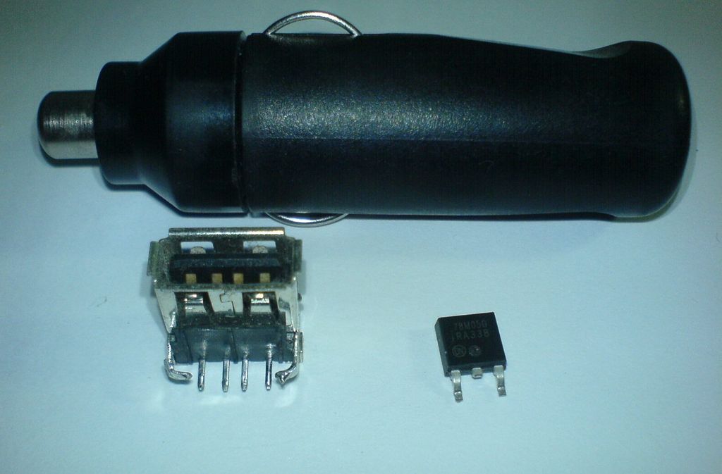 USB车载充电器的制作图解