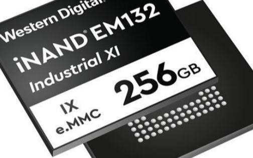 西部数据发布首款嵌入式的eMMC SSD