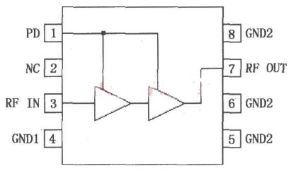 RF2324驱动放大器的作用及引脚功能介绍