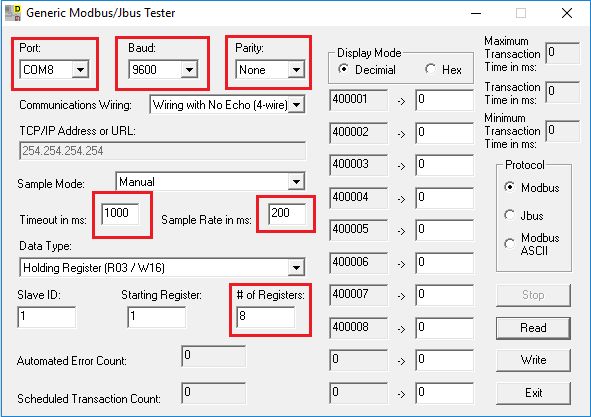 MODBUS