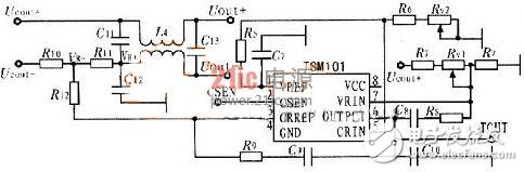 使用恒流恒压控制器件TSM101完成PFC开关电源电路的设计