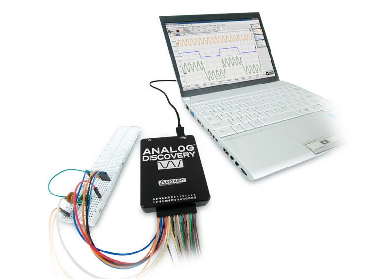 如何将Analog Discovery?USB示...