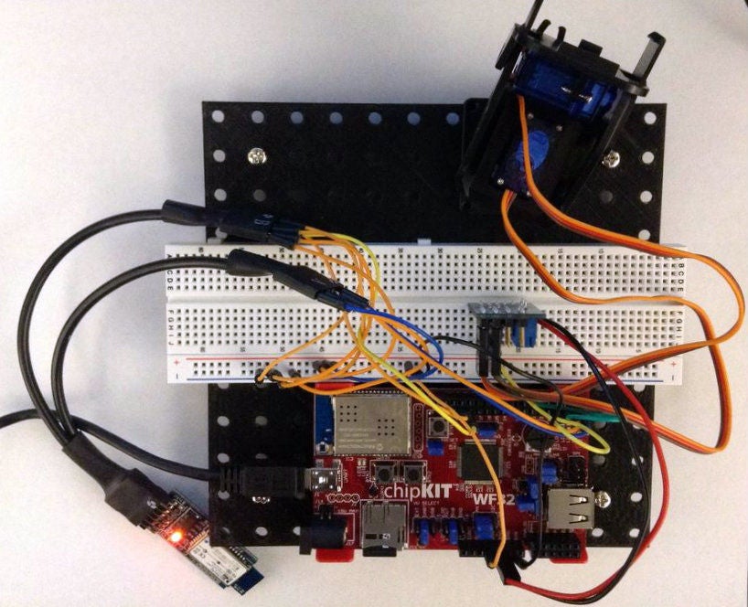 怎样用蓝牙和LabVIEW控制Servos