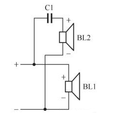 解析5种二分频扬声器电路