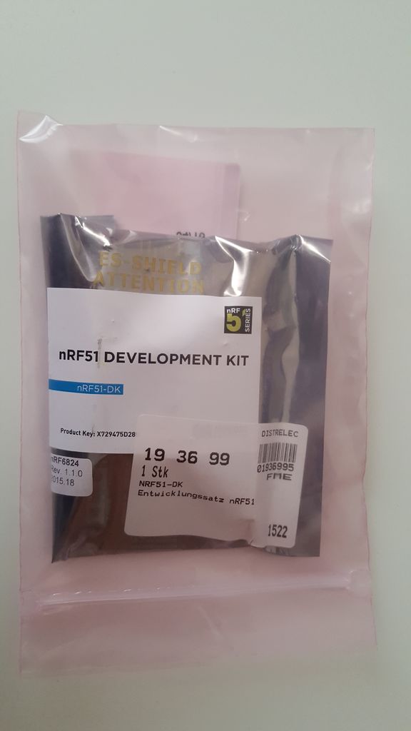 如何初次使用Nordic Semiconductor粗彩的合收套件nRF51-DK板
