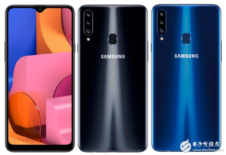 三星新机Galaxy A20s登陆印度,搭载高通骁龙450处理器