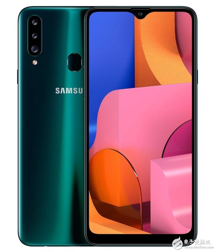 三星新机Galaxy A20s登陆印度,搭载高通骁龙450处理器