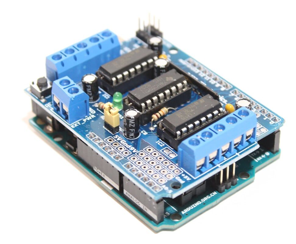 Arduino L293D电机驱动器屏蔽教程